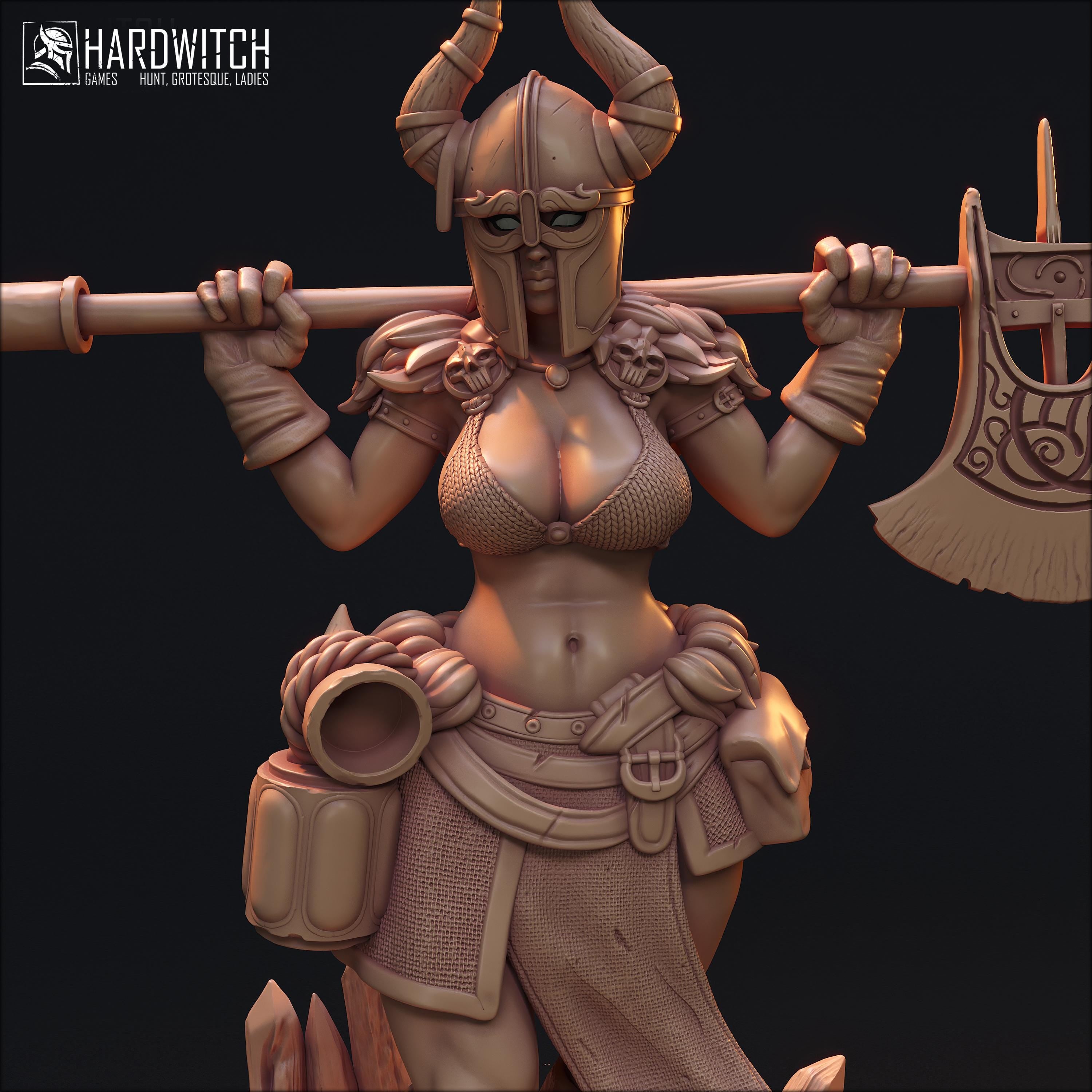 LINDA SABARD - Hardwitch Fantasy 3D Printed Miniatures