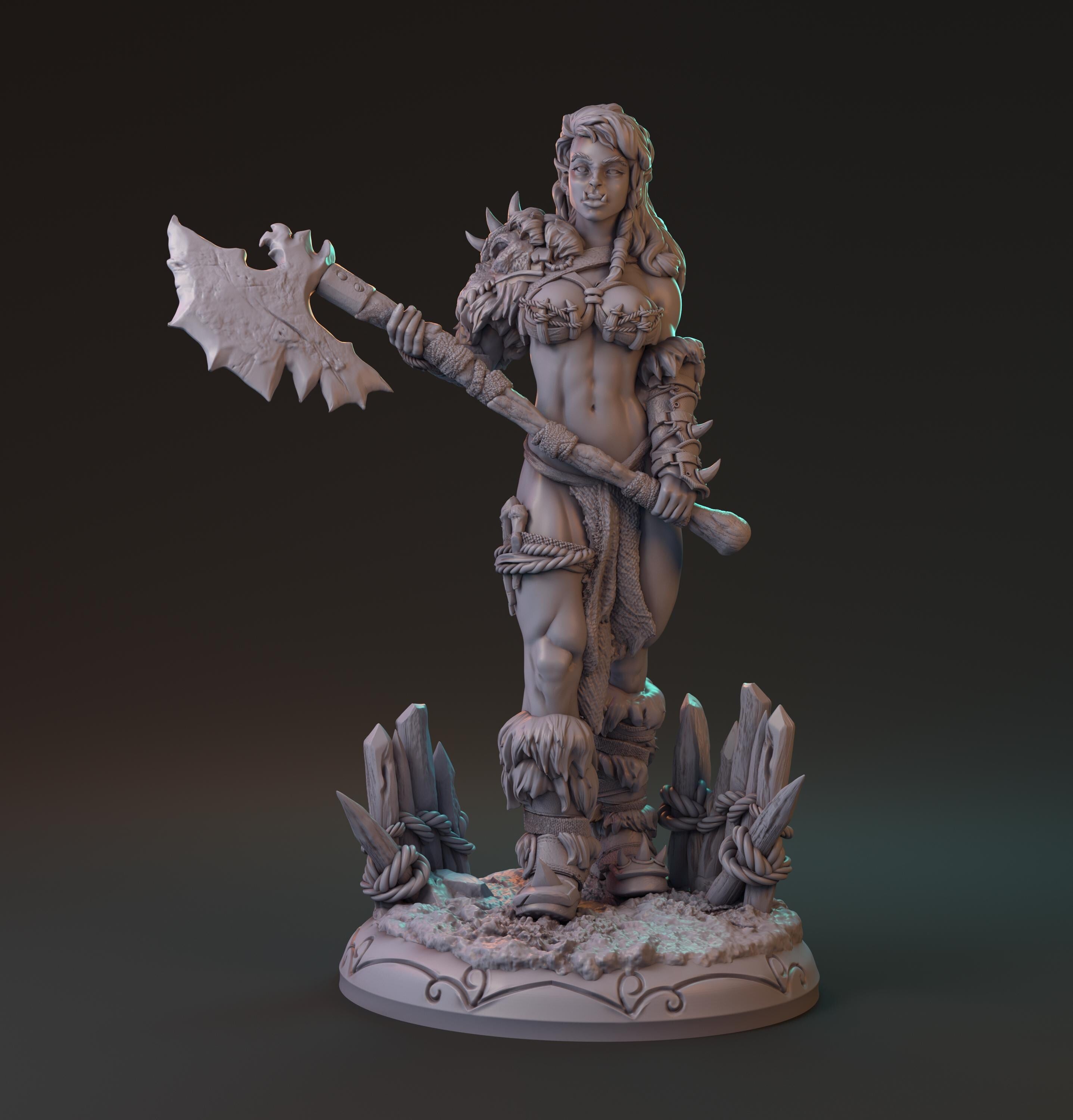 NERTEH MICKHAR - Hardwitch Fantasy 3D Printed Miniatures