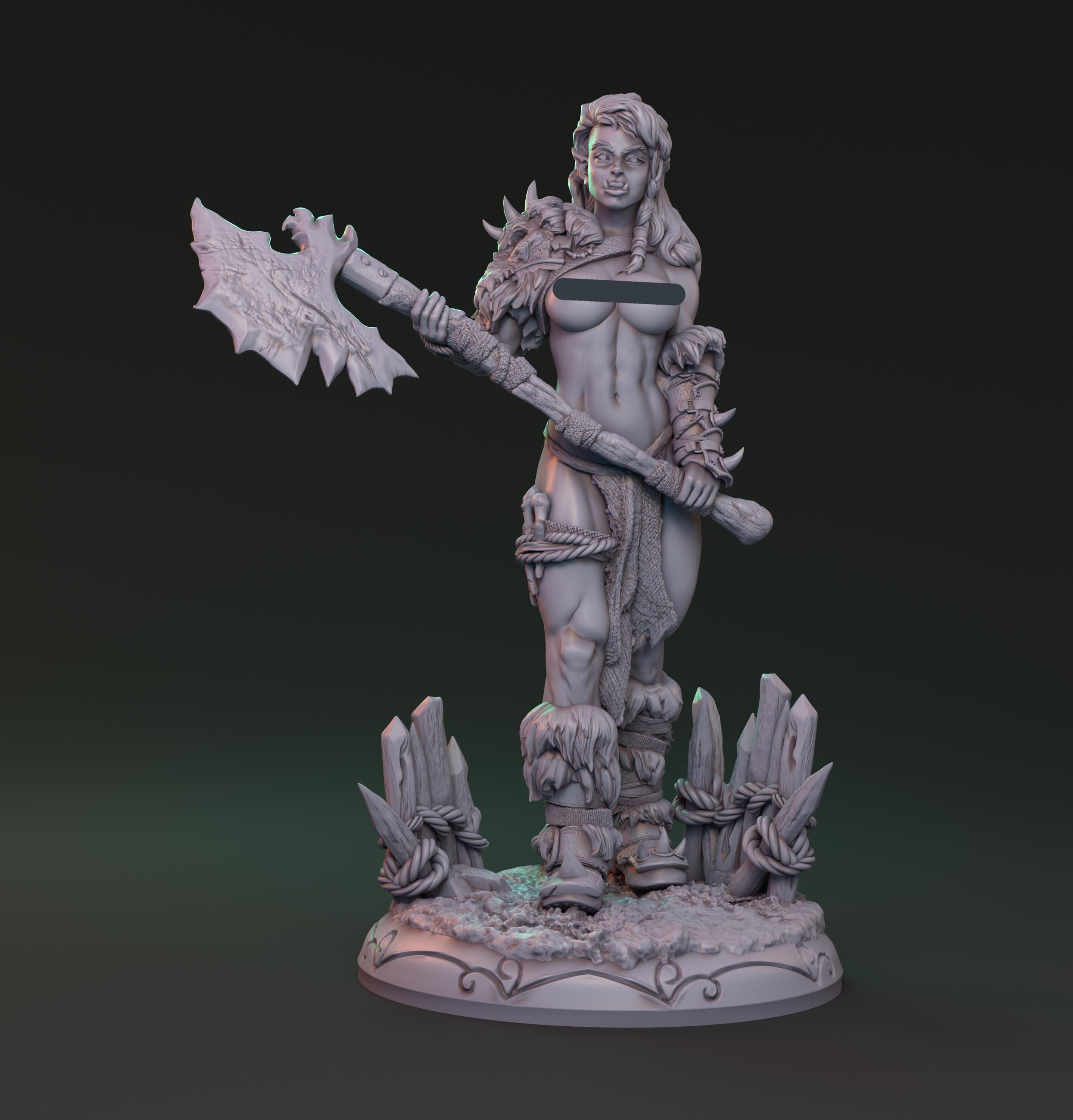 NERTEH MICKHAR - Hardwitch Fantasy 3D Printed Miniatures