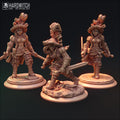 THE PHALANX NOBLEWOMEN - Hardwitch Fantasy 3D Printed Miniatures