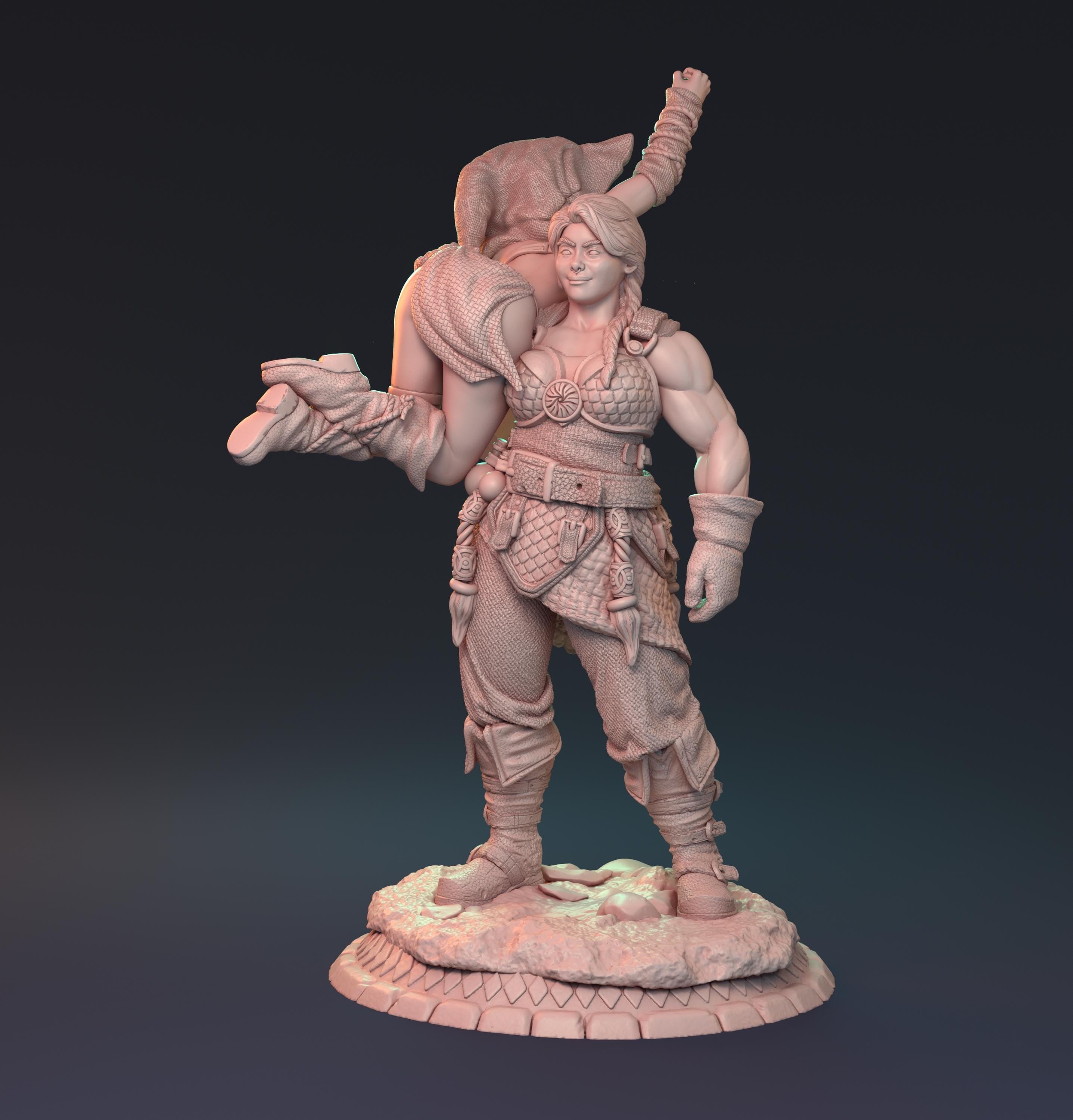 BIANKA - Hardwitch Fantasy 3D Printed Miniatures
