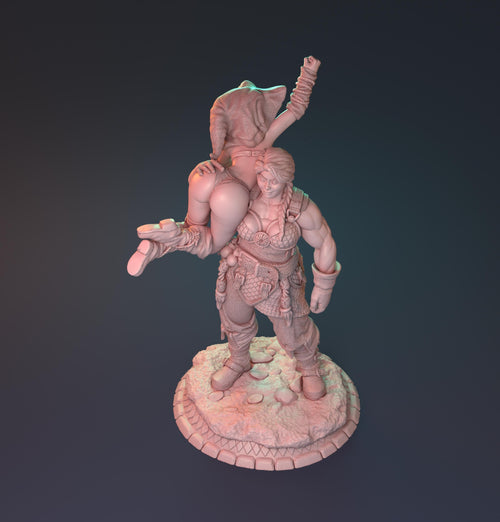 BIANKA - Hardwitch Fantasy 3D Printed Miniatures