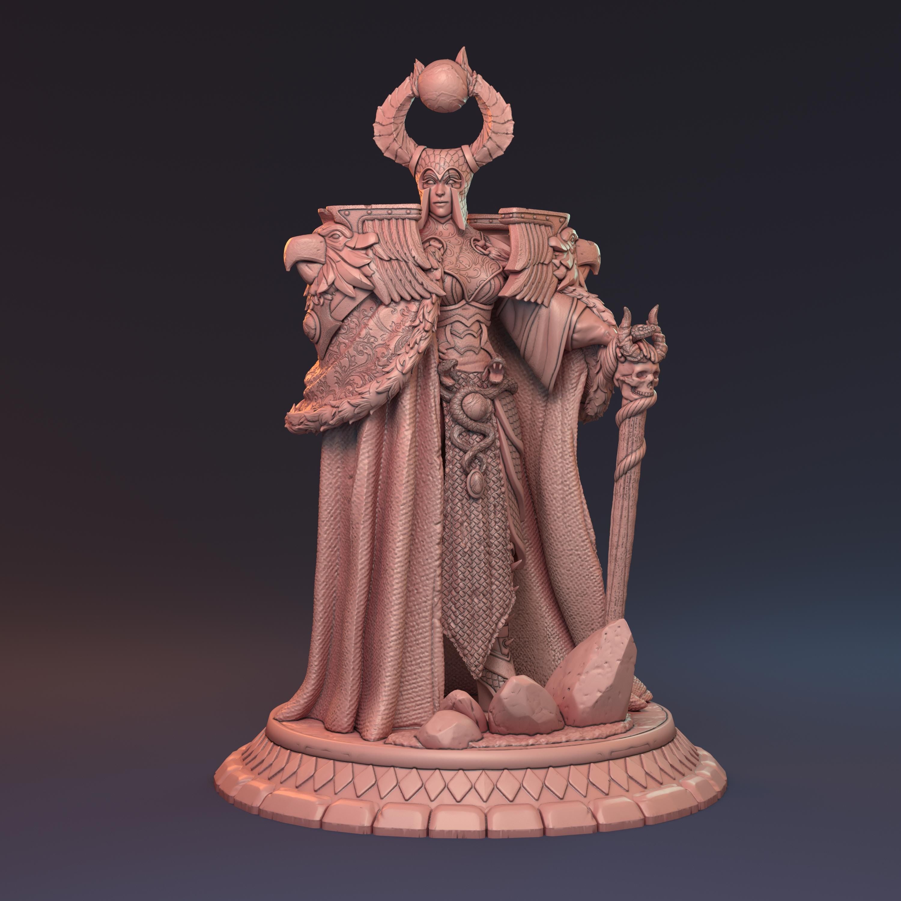 GUNNAR - Hardwitch Fantasy 3D Printed Miniatures