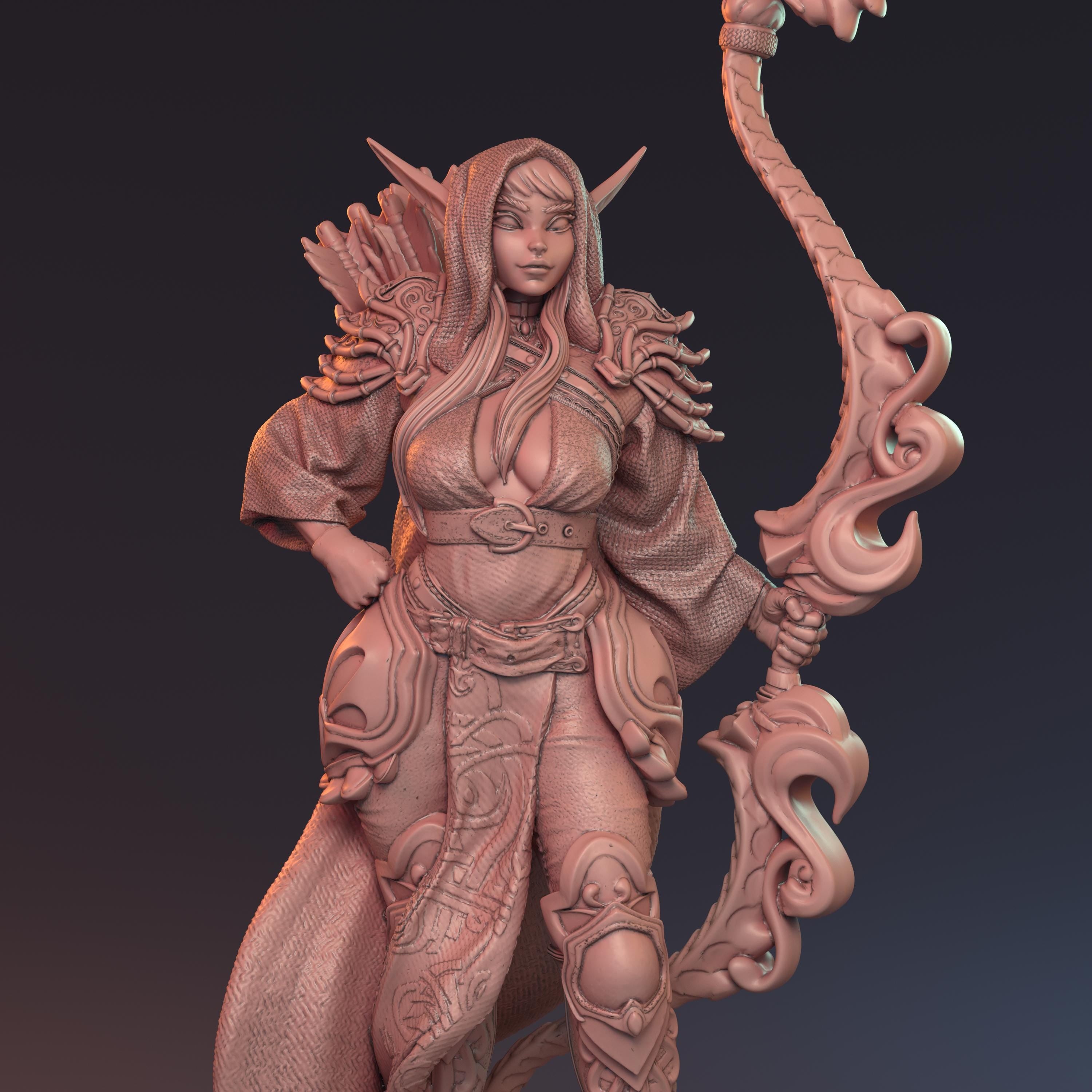 MAETA ALANOR - Hardwitch Fantasy 3D Printed Miniatures