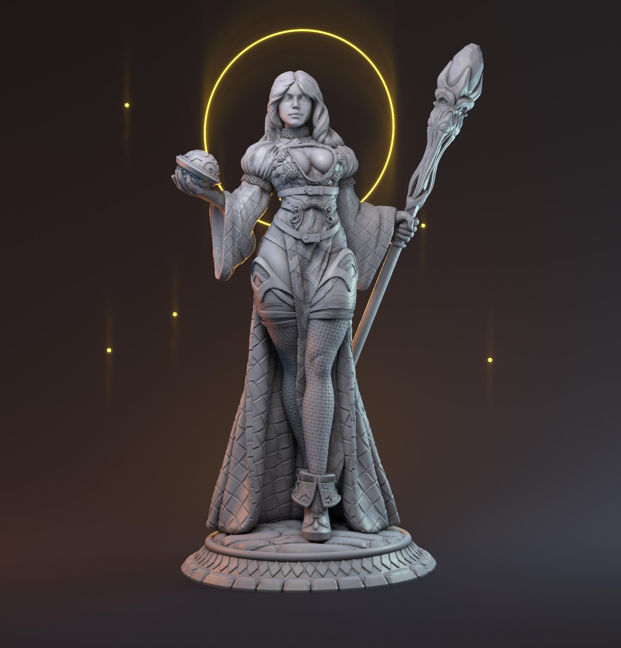 MORGANA - Hardwitch Fantasy 3D Printed Miniatures