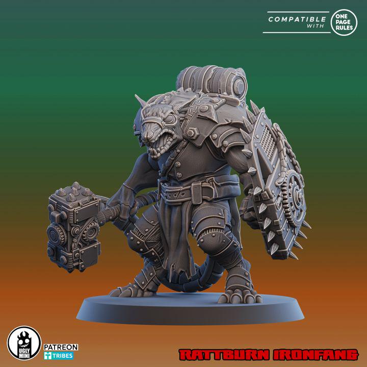 The SCRAP RATS PT.1 - Ugly Miniatures Sci-fi Miniatures for Tabletop and Wargames
