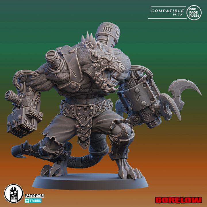 The SCRAP RATS PT.1 - Ugly Miniatures Sci-fi Miniatures for Tabletop and Wargames