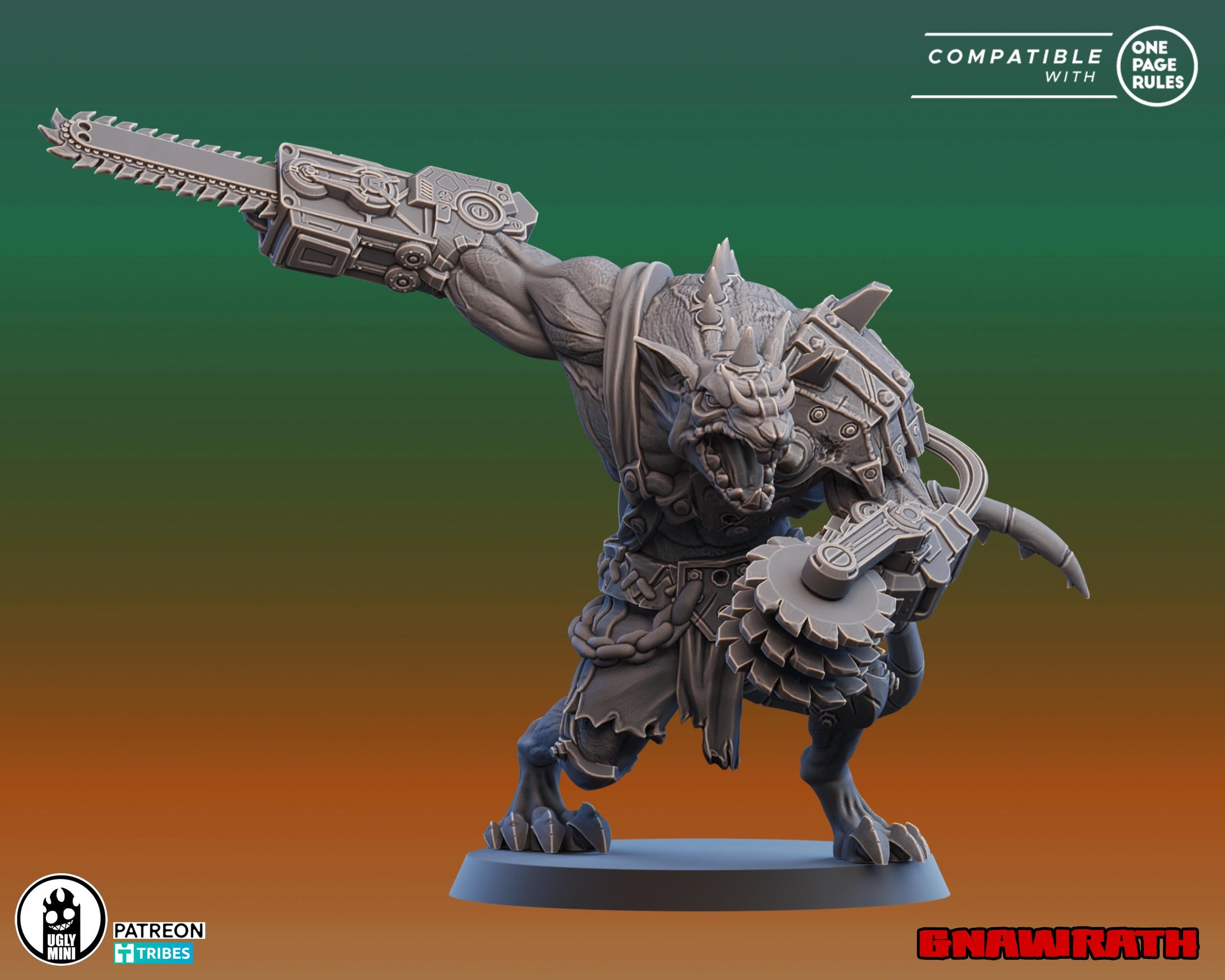 The SCRAP RATS PT.2 - Ugly Miniatures Sci-fi Miniatures for Tabletop and Wargames