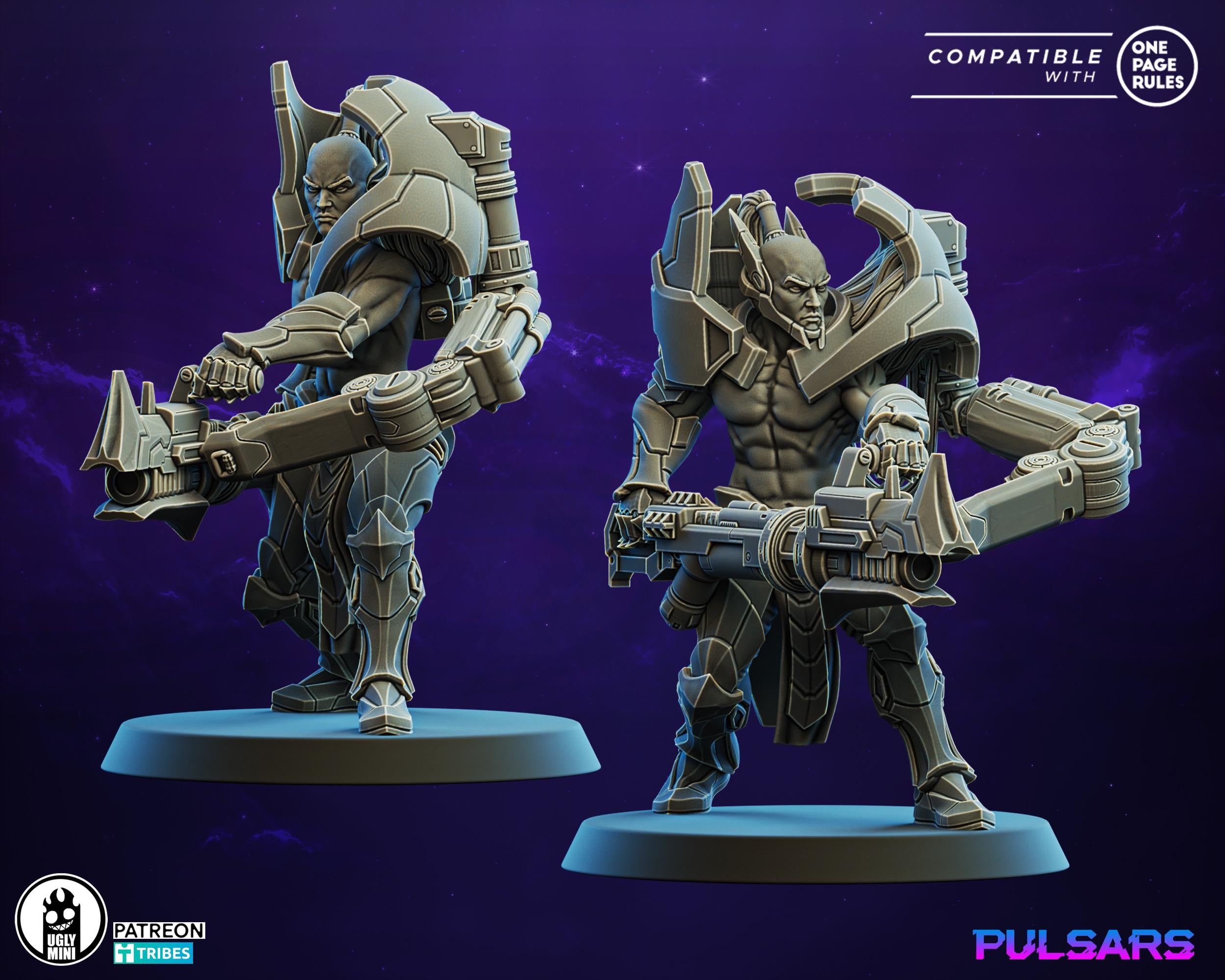 The RIFTVEIL COVENANT PT.1 - Ugly Miniatures Sci-fi Miniatures for Tabletop and Wargames