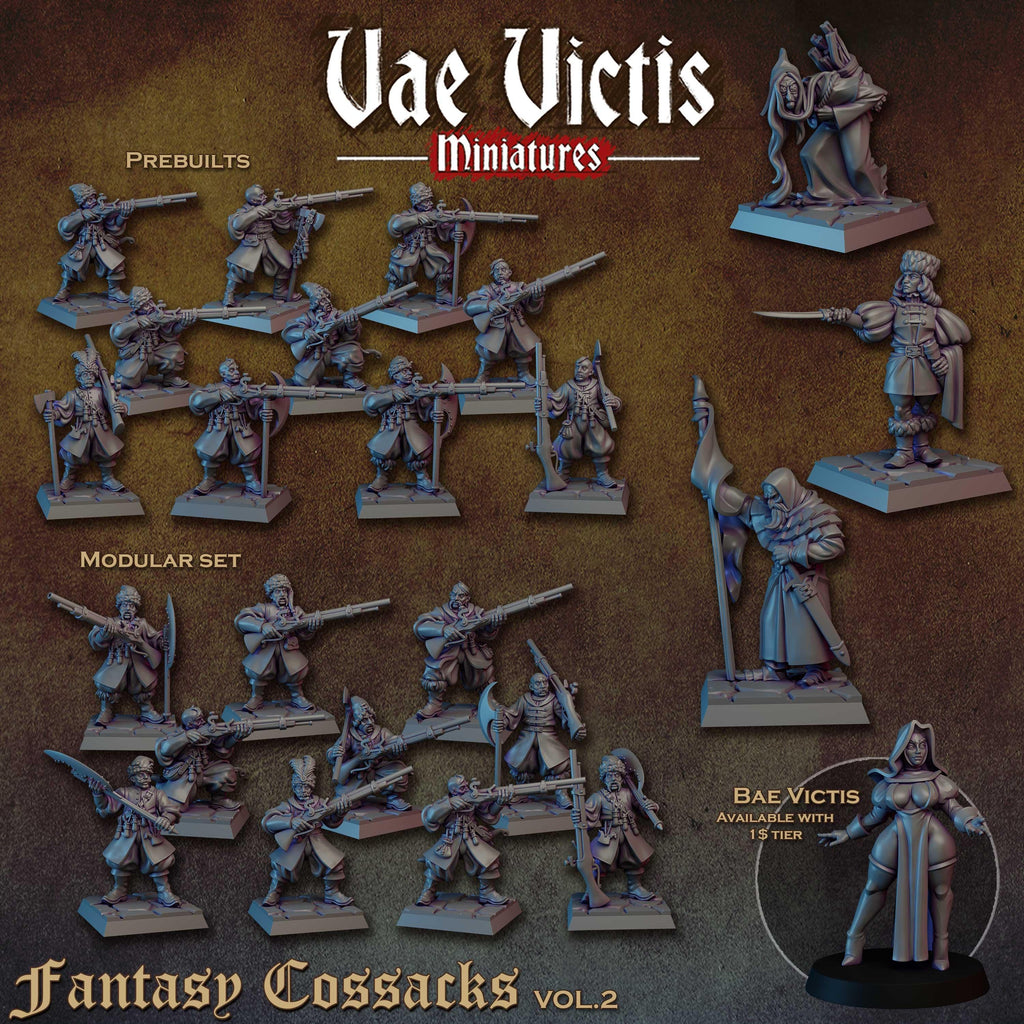 THE FANTASY COSSACKS Vol 2 - Vae Victis Fantasy Miniatures