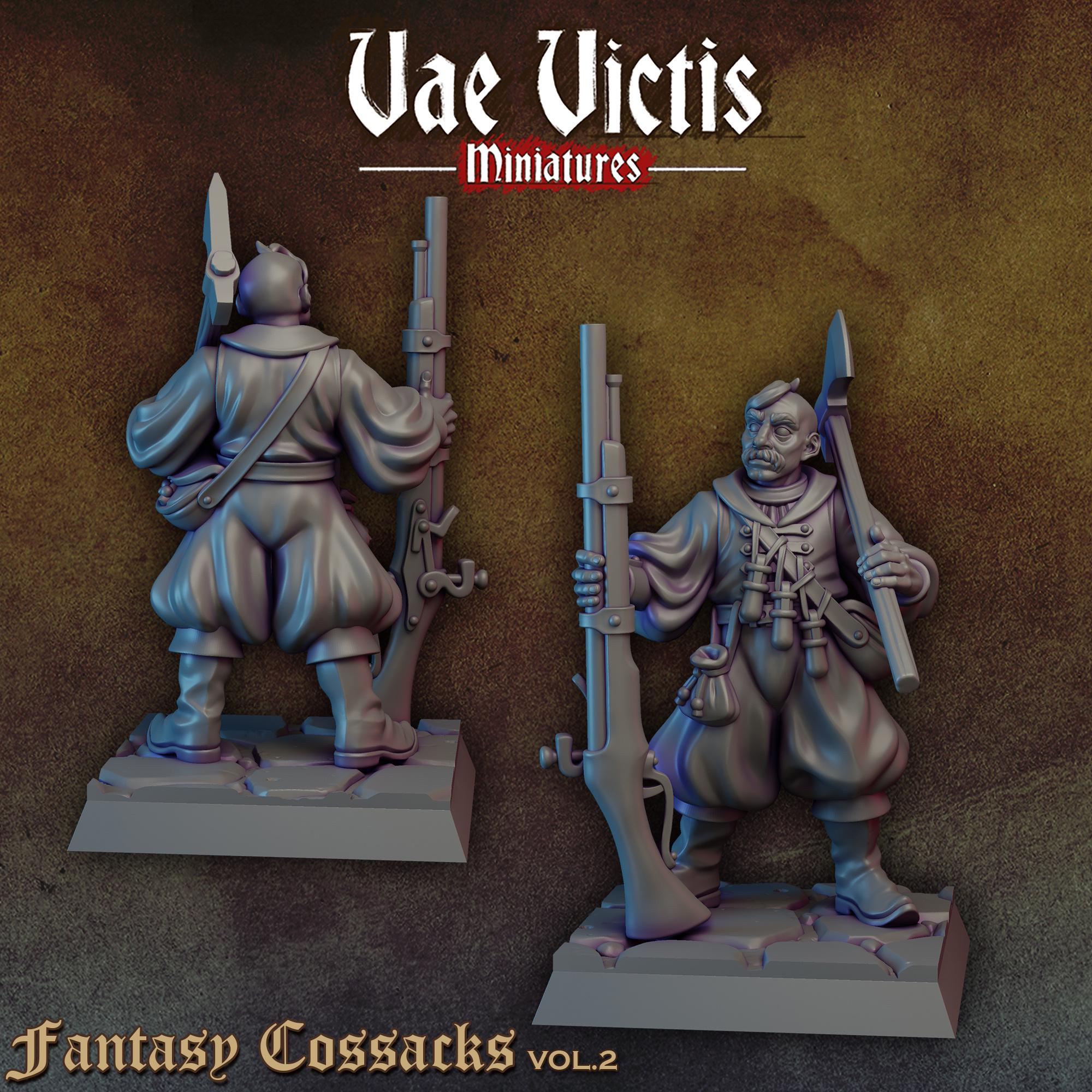 THE FANTASY COSSACKS Vol 2 - Vae Victis Fantasy Miniatures