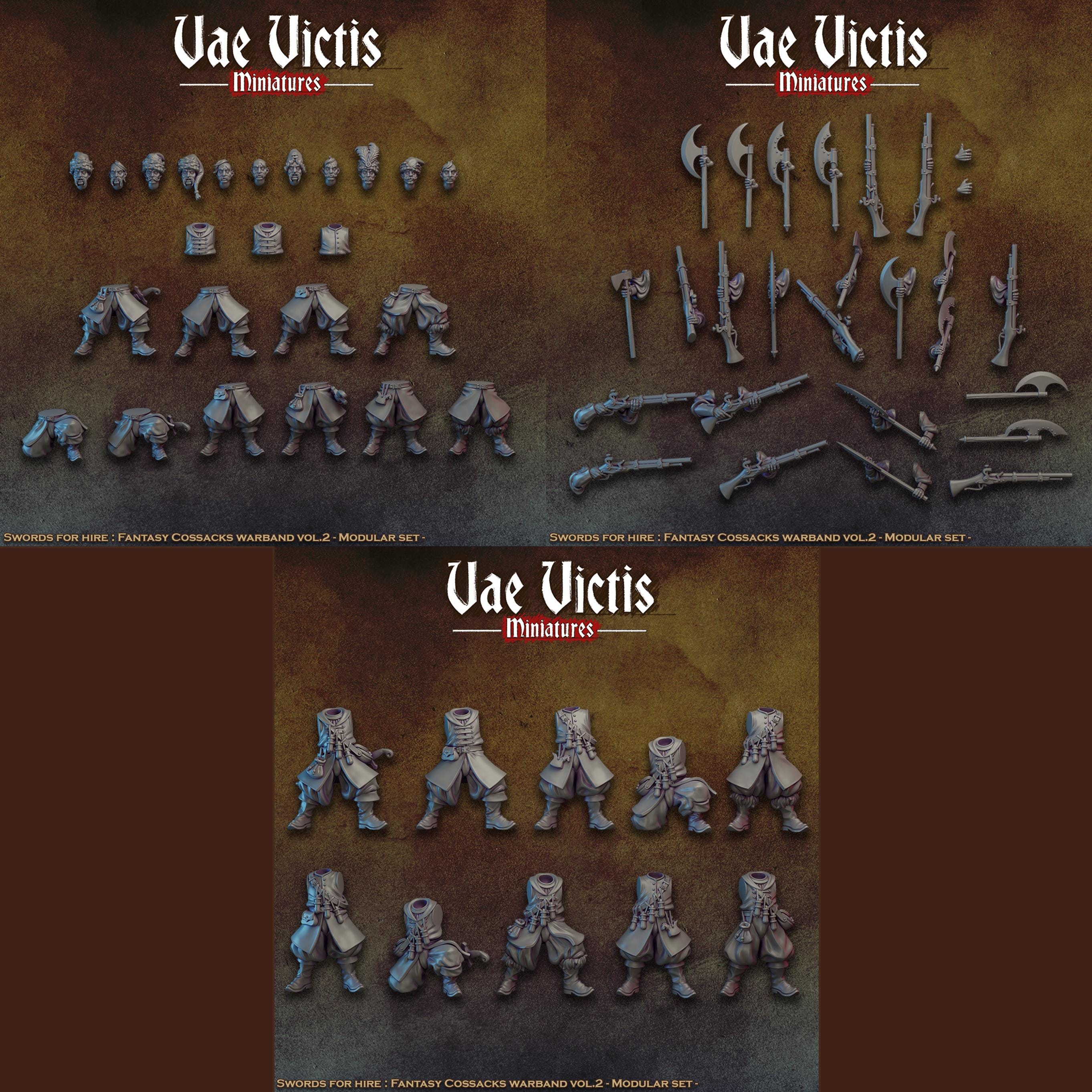 THE FANTASY COSSACKS Vol 2 - Vae Victis Fantasy Miniatures