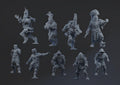 CHIVALRIC CRUSHERS PT.1 Knight Team  - Brutefun Miniatures - Fantasy Football Team