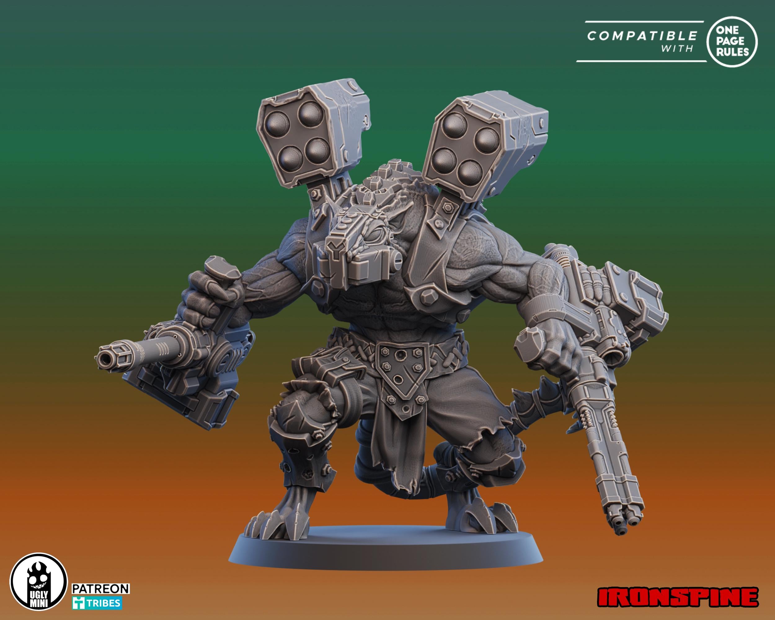 The SCRAP RATS PT.2 - Ugly Miniatures Sci-fi Miniatures for Tabletop and Wargames