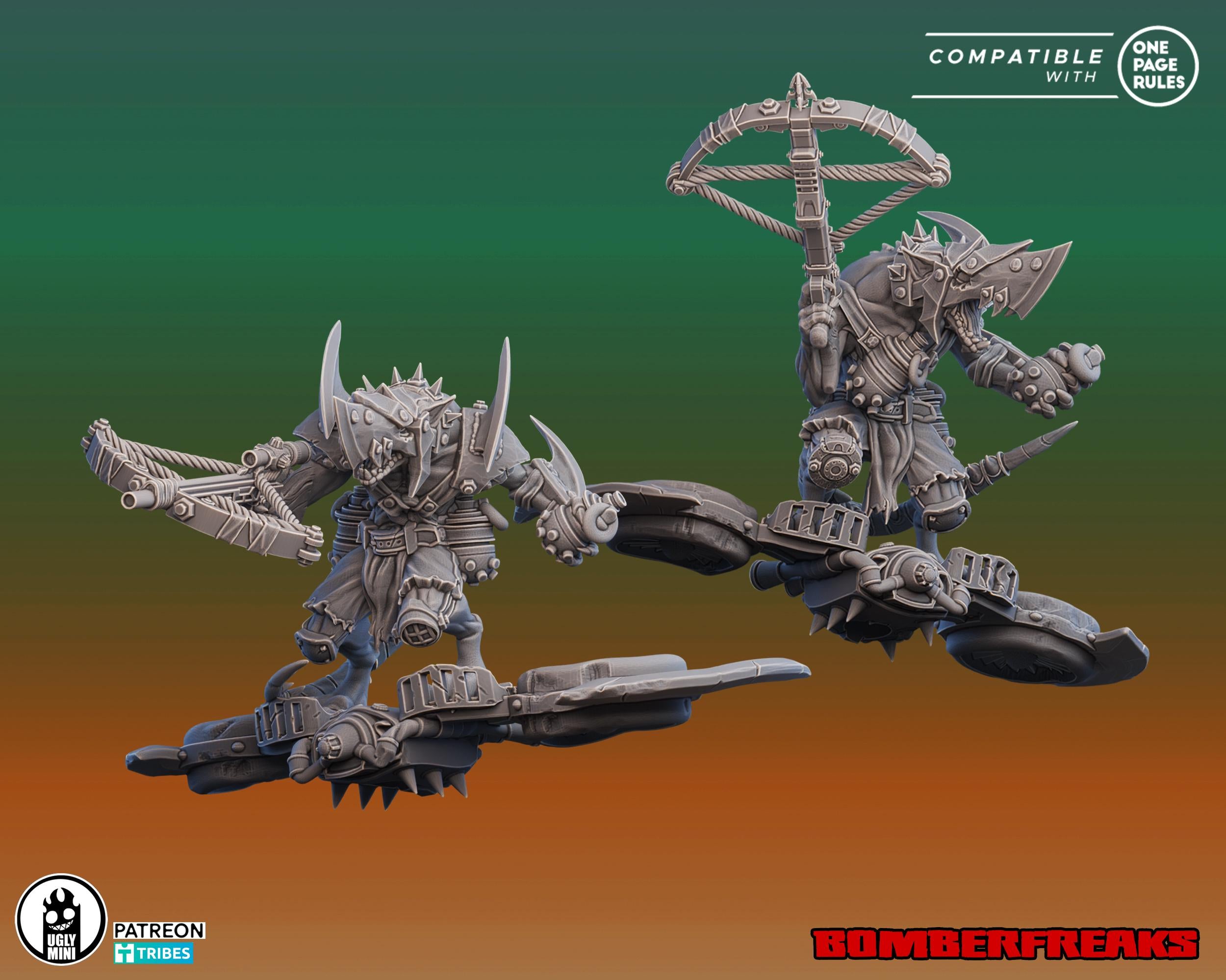 The SCRAP RATS PT.2 - Ugly Miniatures Sci-fi Miniatures for Tabletop and Wargames
