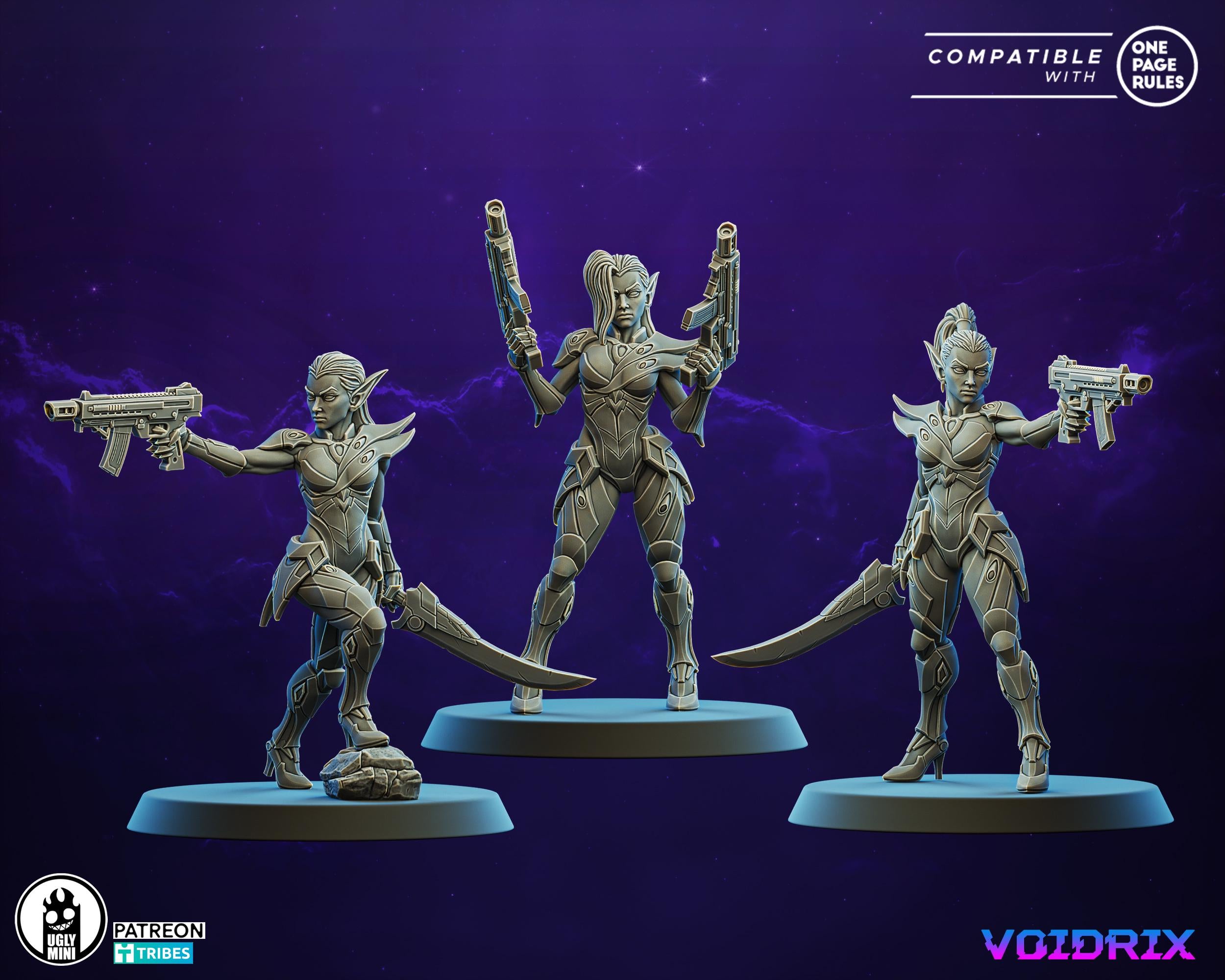 The RIFTVEIL COVENANT PT.1 - Ugly Miniatures Sci-fi Miniatures for Tabletop and Wargames