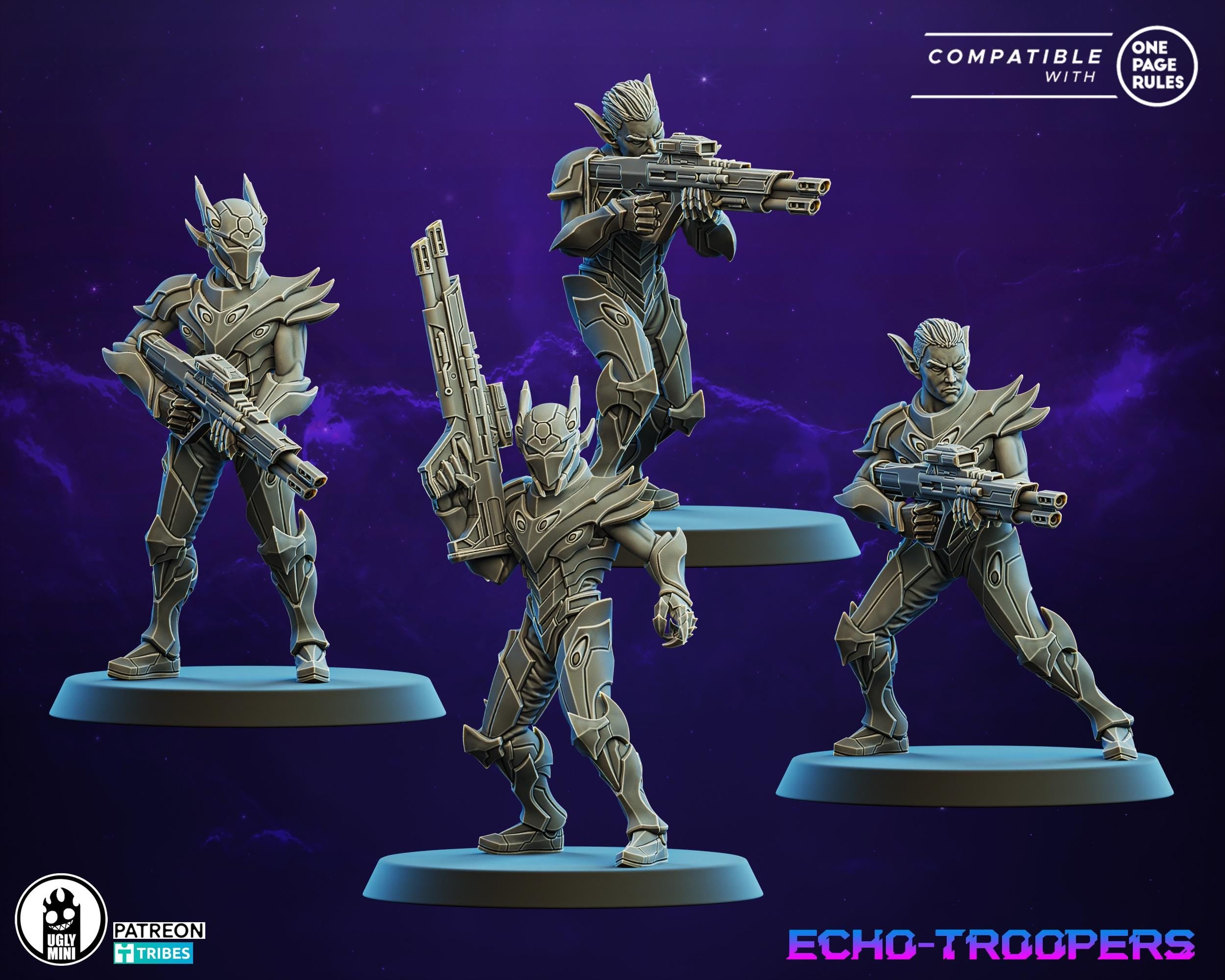 The RIFTVEIL COVENANT PT.1 - Ugly Miniatures Sci-fi Miniatures for Tabletop and Wargames