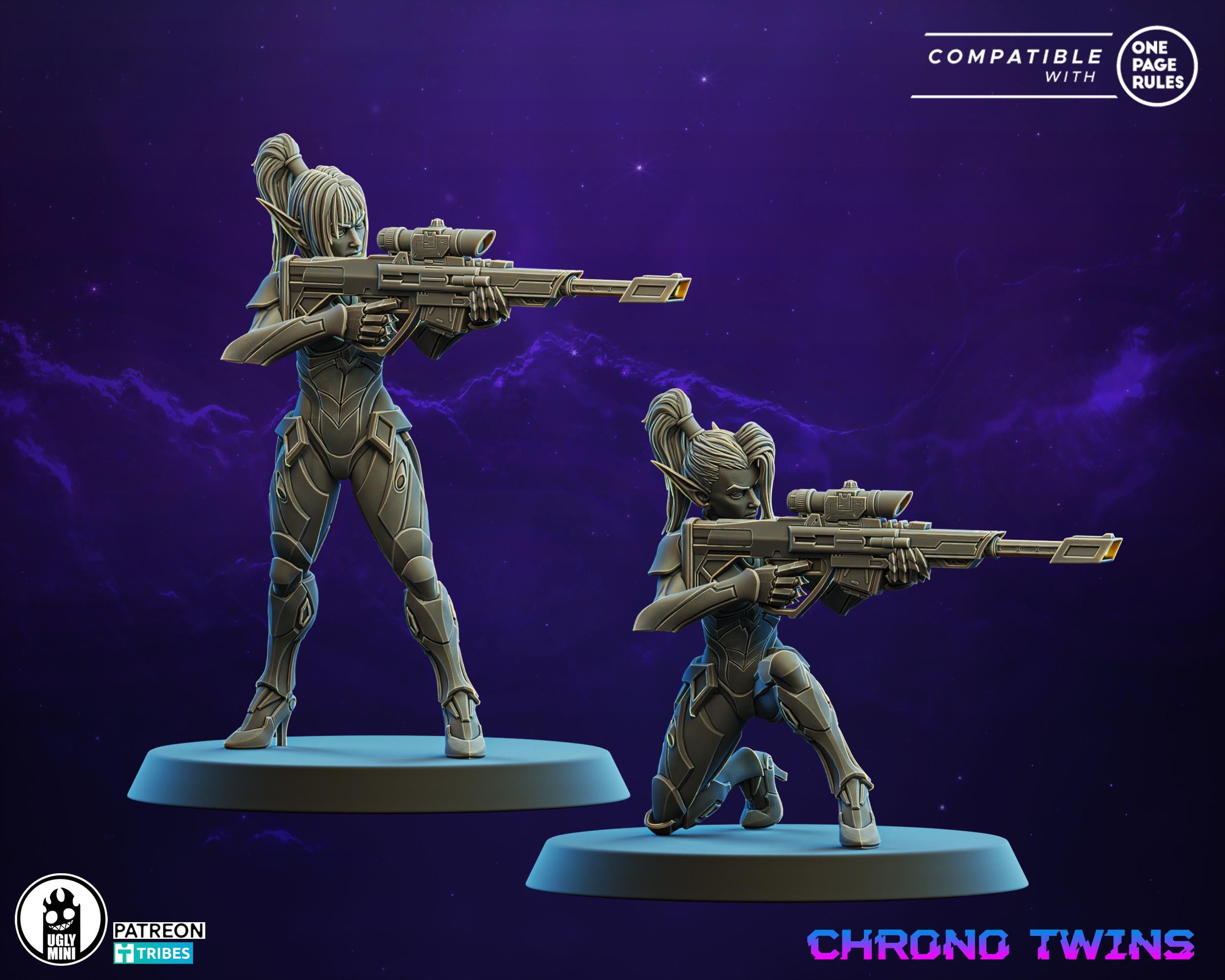 The RIFTVEIL COVENANT PT.2 - Ugly Miniatures Sci-fi Miniatures for Tabletop and Wargames