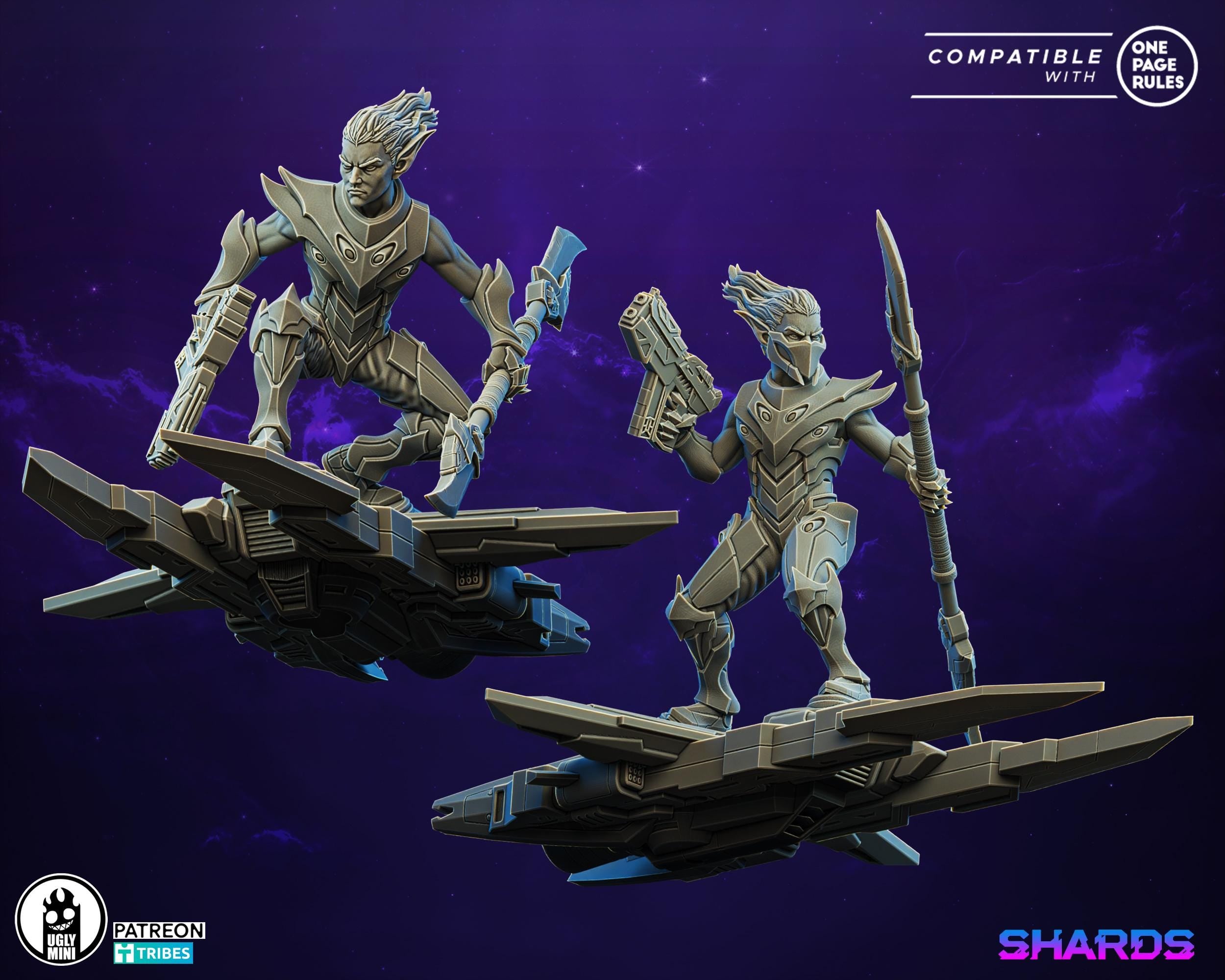 The RIFTVEIL COVENANT PT.2 - Ugly Miniatures Sci-fi Miniatures for Tabletop and Wargames