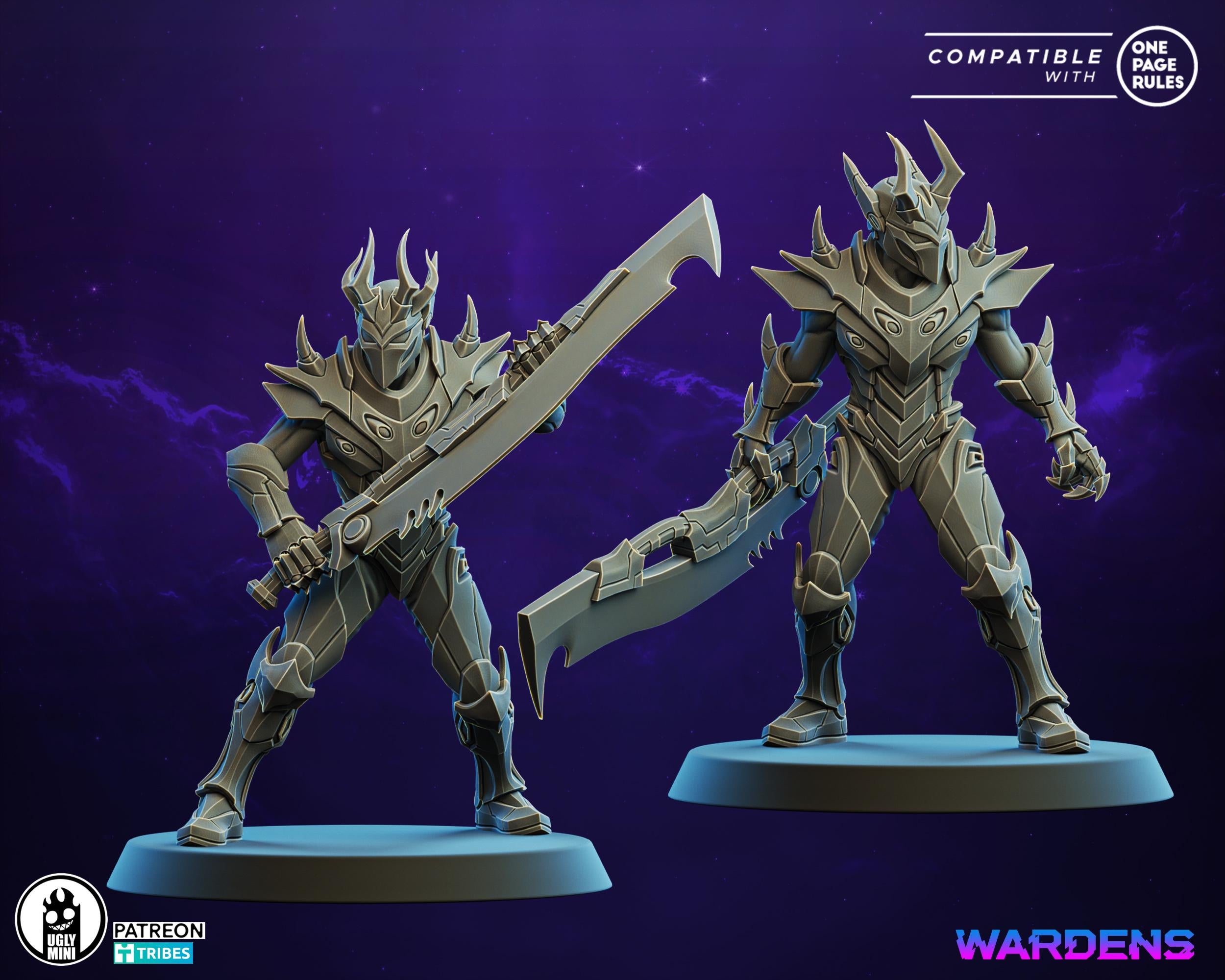 The RIFTVEIL COVENANT PT.2 - Ugly Miniatures Sci-fi Miniatures for Tabletop and Wargames