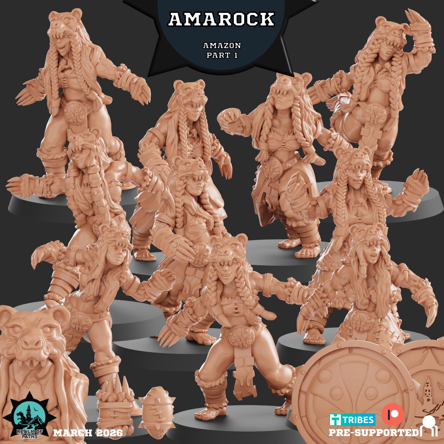 THE AMAZON AMAROCK pt. 1 - Realm of Paths Fantasy Football Team