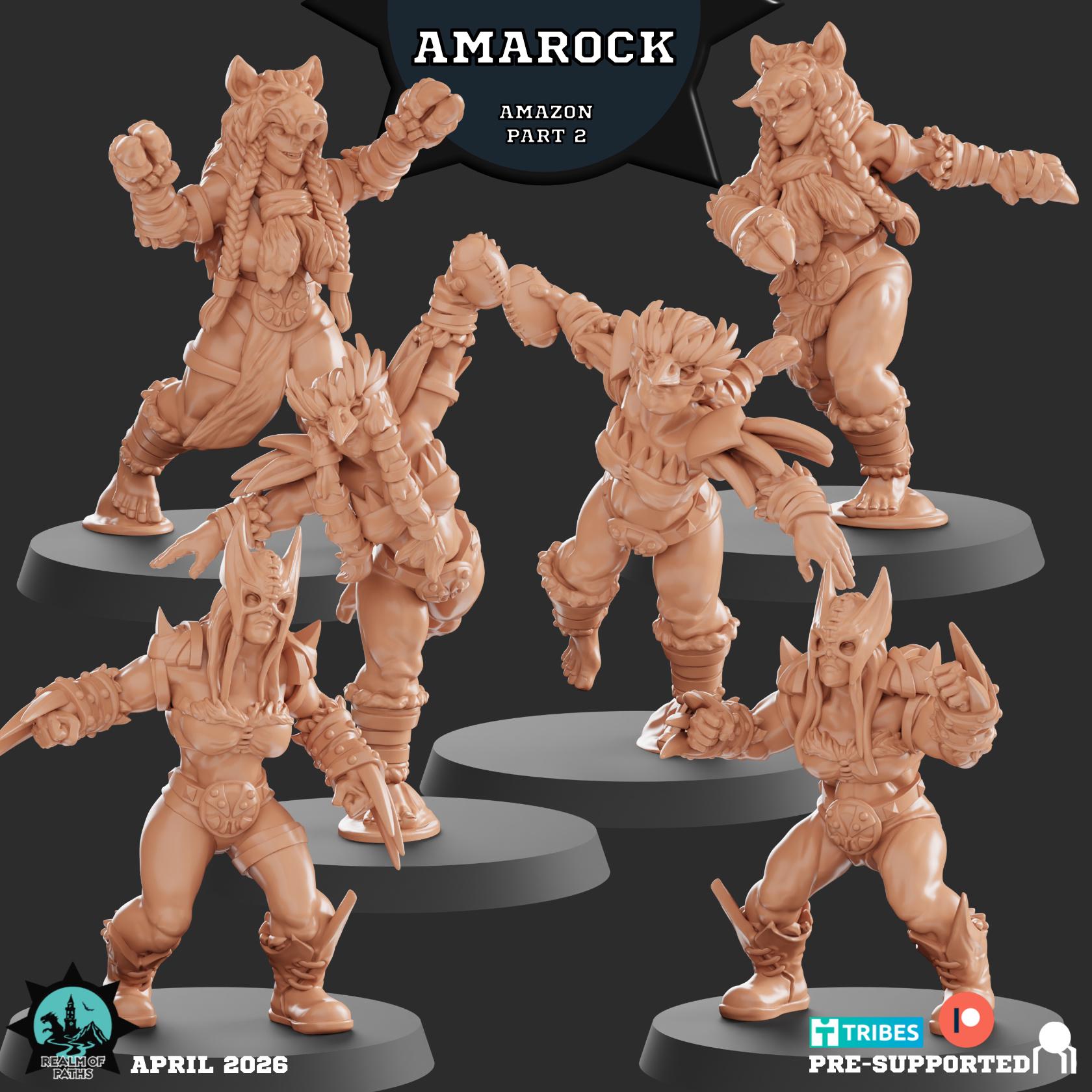 THE AMAZON AMAROCK pt. 2 - Realm of Paths Fantasy Football Team